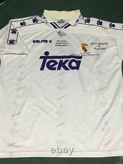REAL MADRID 1995 BUTRAGUEÑO Lted. EDITION FAREWELL JERSEY