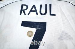 REAL MADRID 1998/00 RAUL Adidas Home Football Shirt XL Mens Soccer Jersey