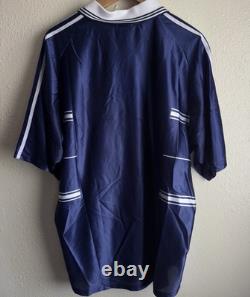 REAL MADRID 1998 1999 AWAY FOOTBALL SOCCER JERSEY ADIDAS VINTAGE Men's Large