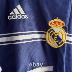 REAL MADRID 1998 1999 AWAY FOOTBALL SOCCER JERSEY ADIDAS VINTAGE Men's Large