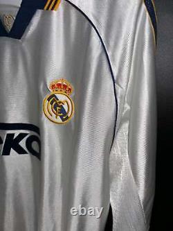 REAL MADRID 1999-2000 ORIGINAL JERSEY Size XL