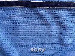 REAL MADRID 1999 2000 THIRD FOOTBALL SHIRT SOCCER JERSEY ADIDAS sz L MEN BLUE