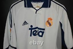 REAL MADRID 2000-2001 ORIGINAL JERSEY Size XL
