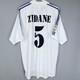 REAL MADRID 2001 2002 HOME FOOTBALL SHIRT JERSEY ADIDAS 695856 sz XL #5 ZIDANE