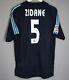 REAL MADRID 2003 2004 AWAY FOOTBALL SHIRT JERSEY ADIDAS 021796 sz M #5 ZIDANE