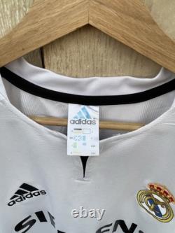 REAL MADRID 2003/2004 HOME FOOTBALL SHIRT JERSEY ADIDAS #9 RONALDO SIZE Xl