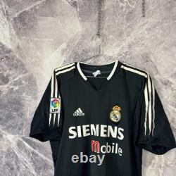 REAL MADRID 2004 2005 #23 BECKHAM AWAYSHIRT SOCCER JERSEY ADIDAS 367826 sz M
