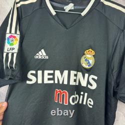 REAL MADRID 2004 2005 #23 BECKHAM AWAYSHIRT SOCCER JERSEY ADIDAS 367826 sz M