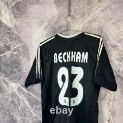 REAL MADRID 2004 2005 #23 BECKHAM AWAYSHIRT SOCCER JERSEY ADIDAS 367826 sz M