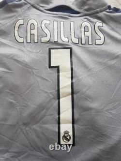 REAL MADRID 2004-2005 CASILLAS ORIGINAL JERSEY Size L (VERY GOOD)