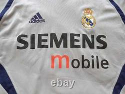 REAL MADRID 2004-2005 CASILLAS ORIGINAL JERSEY Size S