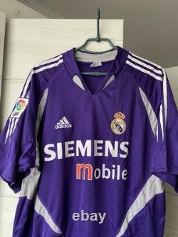 REAL MADRID 2004 2005 GOALKEEPER FOOTBALL SHIRT SOCCER JERSEY ADIDAS 367809 sz L