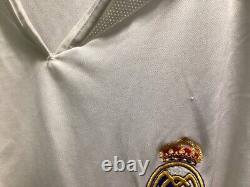 REAL MADRID 2004 2005 HOME FOOTBALL SHIRT SOCCER JERSEY LONG SLEEVE ADIDAS Sz2XL