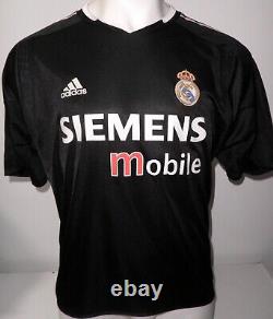 REAL MADRID 2004 2005 authentic Adidas shirt 04-05 Siemens jersey maillot GUTI