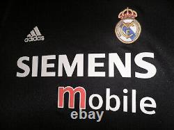 REAL MADRID 2004 2005 authentic Adidas shirt 04-05 Siemens jersey maillot GUTI