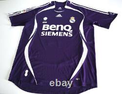 REAL MADRID 2006/07 Third REYES Player Football Shirt L Adidas Soccer Jersey