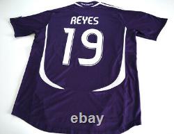 REAL MADRID 2006/07 Third REYES Player Football Shirt L Adidas Soccer Jersey