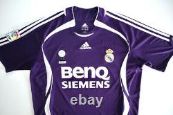 REAL MADRID 2006/07 Third REYES Player Football Shirt L Adidas Soccer Jersey