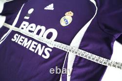 REAL MADRID 2006/07 Third REYES Player Football Shirt L Adidas Soccer Jersey