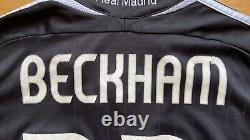 REAL MADRID 2006 2007 AWAY SHIRT JERSEY ADIDAS 060819 sz L MEN #23 BECKHAM