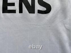REAL MADRID 2006 2007 HOME SHIRT JERSEY LONG SLEEVE ADIDAS 060866 sz M MEN WHITE