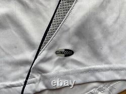 REAL MADRID 2006 2007 HOME SHIRT JERSEY LONG SLEEVE ADIDAS 060866 sz M MEN WHITE