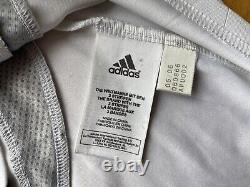 REAL MADRID 2006 2007 HOME SHIRT JERSEY LONG SLEEVE ADIDAS 060866 sz M MEN WHITE