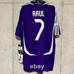 REAL MADRID 2006 2007 RAUL NAZARIO 3rd Away Jersey Shirt Size L Purple