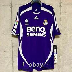 REAL MADRID 2006 2007 RAUL NAZARIO 3rd Away Jersey Shirt Size L Purple