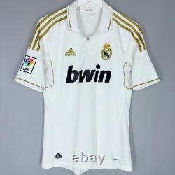 REAL MADRID 2011 2012 HOME FOOTBALL SHIRT SOCCER JERSEY ADIDAS v13659 #7 RONALDO