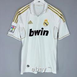 REAL MADRID 2011 2012 HOME FOOTBALL SHIRT SOCCER JERSEY ADIDAS v13659 #7 RONALDO