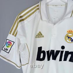 REAL MADRID 2011 2012 HOME FOOTBALL SHIRT SOCCER JERSEY ADIDAS v13659 #7 RONALDO