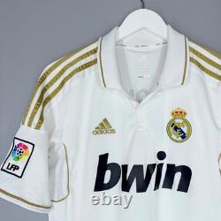REAL MADRID 2011 2012 HOME FOOTBALL SHIRT SOCCER JERSEY ADIDAS v13659 #7 RONALDO