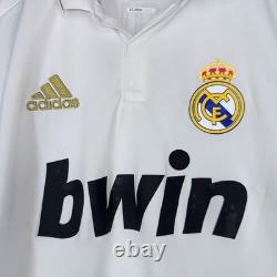 REAL MADRID 2011 2012 HOME FOOTBALL SHIRT SOCCER JERSEY ADIDAS v13659 #7 RONALDO