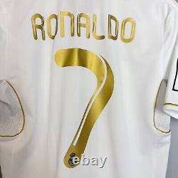 REAL MADRID 2011 2012 HOME FOOTBALL SHIRT SOCCER JERSEY ADIDAS v13659 #7 RONALDO