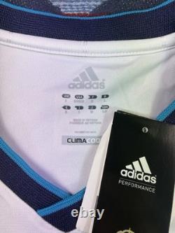 REAL MADRID 2012/2013 HOME FOOTBALL SOCCER SHIRT JERSEY ADIDAS WHITE SIZE Small
