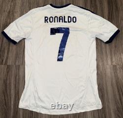 REAL MADRID 2012 2013 HOME SHIRT JERSEY ADIDAS X21987 sz M #7 RONALDO