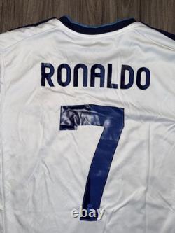 REAL MADRID 2012 2013 HOME SHIRT JERSEY ADIDAS X21987 sz M #7 RONALDO