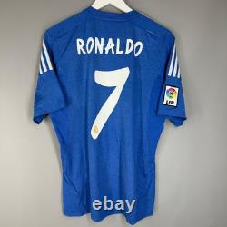 REAL MADRID 2013 2014 AWAY SHIRT JERSEY ADIDAS Z29405 sz L MEN #7 RONALDO