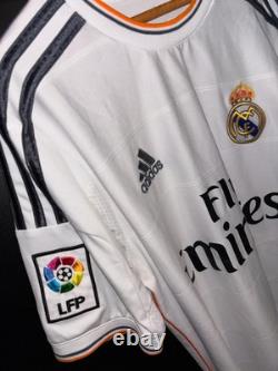 REAL MADRID 2013-2014 ORIGINAL JERSEY Size YOUTH L REAL MADRID 2013-2014 ORIGINAL JERSEY Size YOUTH L