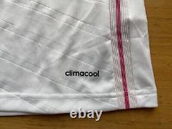 REAL MADRID 2014 2015 HOME FOOTBALL SHIRT SOCCER JERSEY ADIDAS F50637 sz L MEN