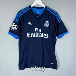REAL MADRID 2015 2016 THIRD FOOTBAL SHIRT JERSEY ADIDAS S12676 sz M #7 RONALDO