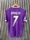 REAL MADRID 2016/2017 AWAY FOOTBALL authentic JERSEY #7 RONALDO SIZE M