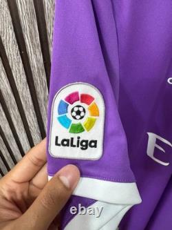 REAL MADRID 2016/2017 AWAY FOOTBALL authentic JERSEY #7 RONALDO SIZE M