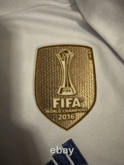 REAL MADRID 2016 2017 HOME SHIRT JERSEY LONG SLEEVE ADIDAS AI5184 sz S MEN