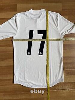 REAL MADRID 2018 2019 HOME FOOTBALL SHIRT JERSEY L/S PLAYER ISSUE ADIDAS #17 sz6