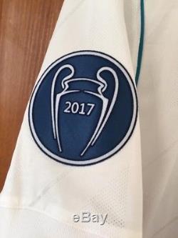 REAL MADRID 2018 FINAL Champions league jersey maillot match no worn Adizero