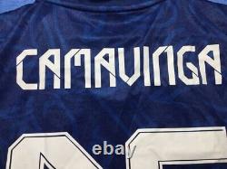 REAL MADRID 2021 2022 Away Football Shirt Soccer Jersey Adidas #25 Camavinga SzM
