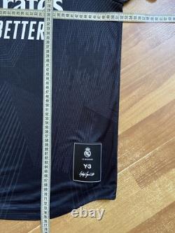 REAL MADRID 2021 2022 FOURTH SHIRT JERSEY ADIDAS HI3983 sz M MEN YOHJI YAMAMOTO