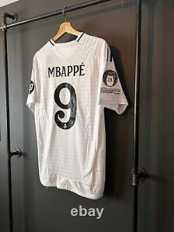 REAL MADRID 2024/2025 Soccer Home Jersey #9 Mbappe